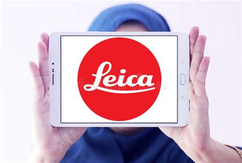 Leica logo editorial stock image. Image of phone, logo - 97176569