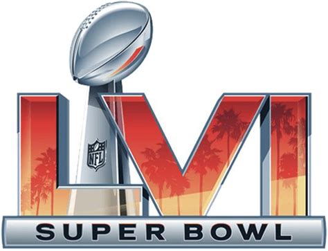 Super Bowl Primary Logo (Super Bowl LVI) - The Super Bowl LVI logo ...