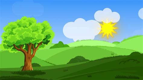 Countryside Background Animated - img-foxglove