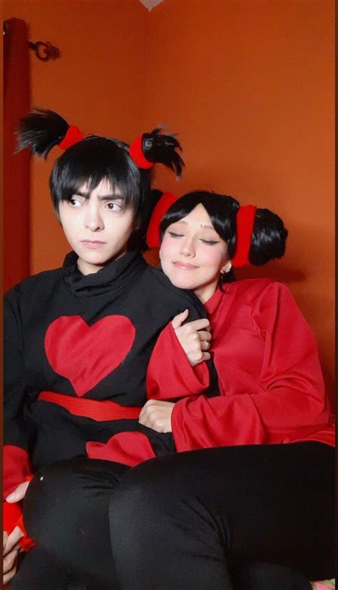 Pin de f a n y en Pucca + Garu en 2023 | Disfraces parejas caseros ...