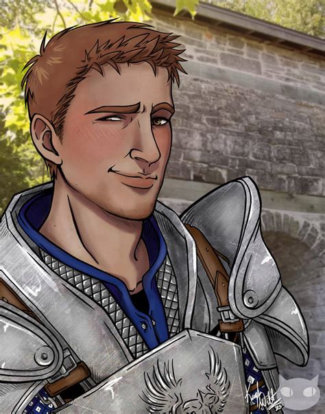 Alistair Portrait (Redraw) by ShiftyCatStudios on DeviantArt