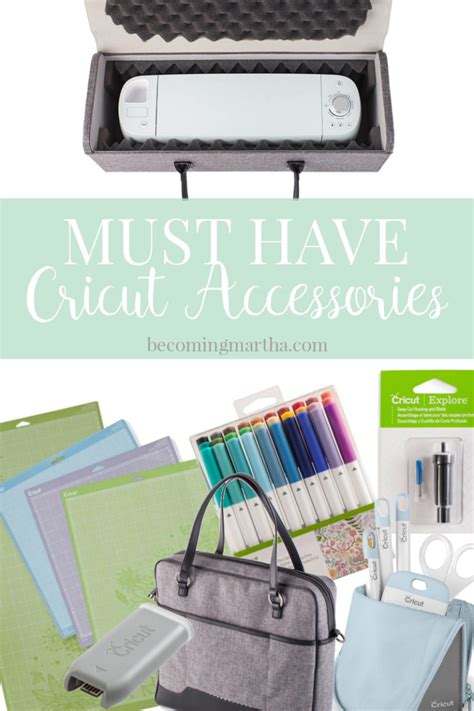 The Must Have Cricut Accessories for the Cricut Explore