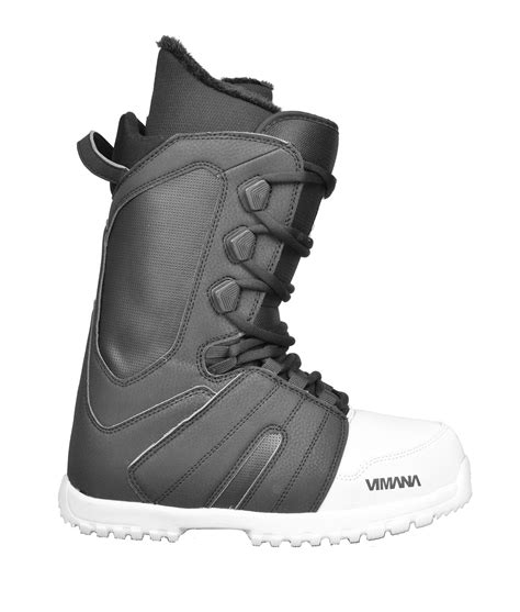 Black&White Snowboard Boots - Grizzly Ridge