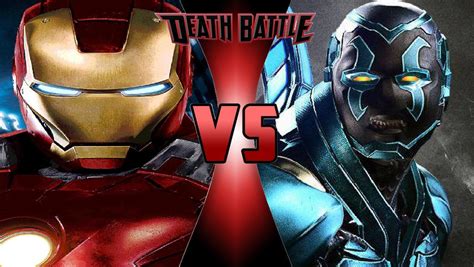 Iron Man vs. Blue Beetle by OmnicidalClown1992 on DeviantArt