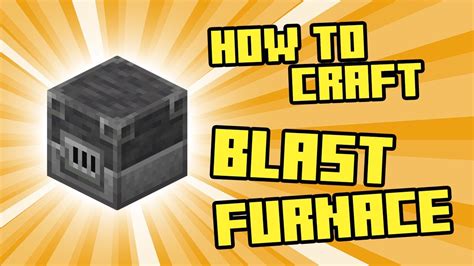 Blast Furnace Craft Recipe | Minecraft Tutorial #shorts - YouTube