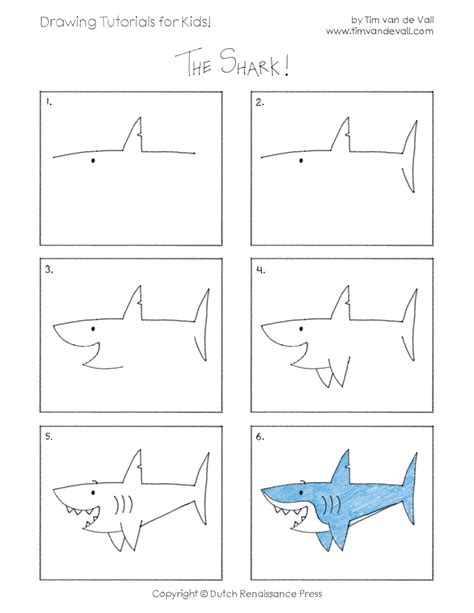 Easy Drawing Tutorials for Kids | Printable Drawing Lessons