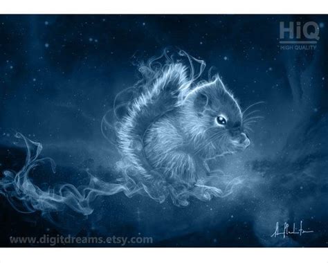 S087: Squirrel | Etsy | Squirrel, Harry potter patronus, Animals