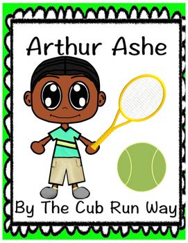 Arthur Ashe Biography Book and Review Comprehension Sheet by Sunflower Dayz