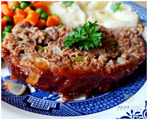 Classic Southern Meatloaf Recipe - Julias Simply Southern