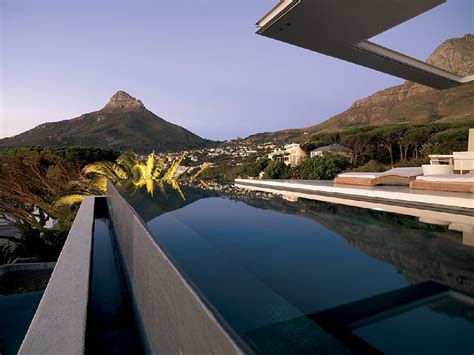 Luxury Villa In Camps Bay - HomeAway Camps Bay | Pool landscaping, Pool houses, Cape town vacation