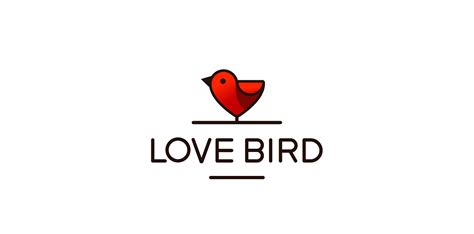 Love Bird logo • LogoMoose - Logo Inspiration