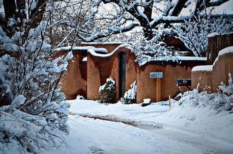 Santa Fe in Snow by GoodPix2008, via Flickr | New mexico, Santa fe, Mexico