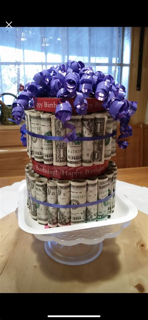 Money cake for birthday. | Money cake, Cake, Birthday cake