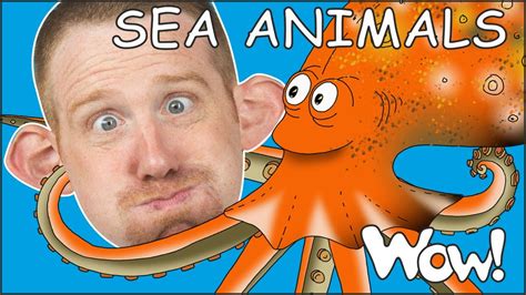 Sea Animals for Kids from Steve and Maggie Stories | Free Speaking Wow English TV - YouTube