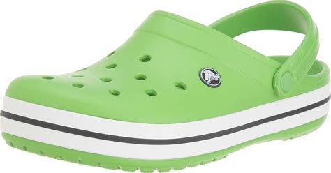 crocs Crocband Clogs, Green(Lime), 10 UK: Amazon.co.uk: Shoes & Bags