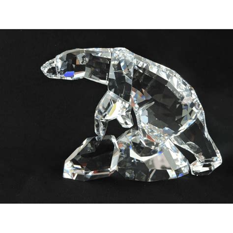 Vintage Swarovski Crystal Nanuc - Polar Bear Figurine