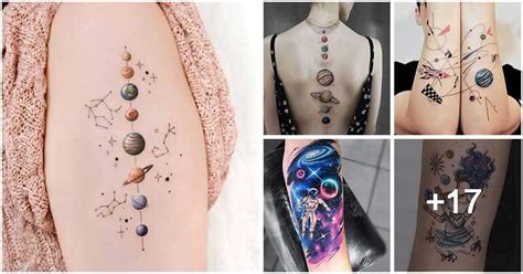 20+ Attractive Cosmic Tattoos Especially For Sky Lovers