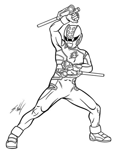 Free Printable Power Rangers Coloring Pages For Kids