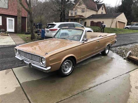 1966 Dodge Dart GT Convertible Convertible Brown RWD Automatic premium for sale - Dodge Dart GT ...