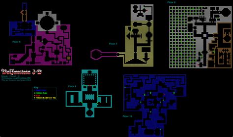 Wolfenstein 3D (PC) Episode 2: Floors 6-10 Map by AWing Pilot | Wolfenstein, Wolfenstein 3d ...