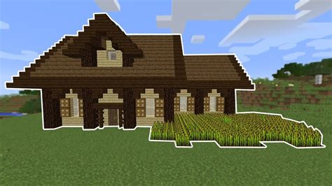 an image of a house in minecraft