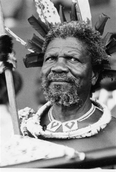 King Sobhuza II of Swaziland (eSwatini), 1960 - info in comments : r ...