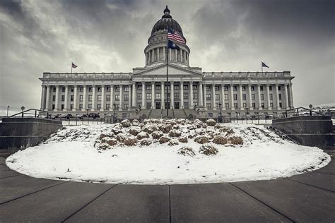 Utah State Capitol Building Photograph by Joan Escala Usarralde