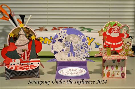 Scrapping Under the Influence: Christmas Box Cards (Plus a Bonus!)