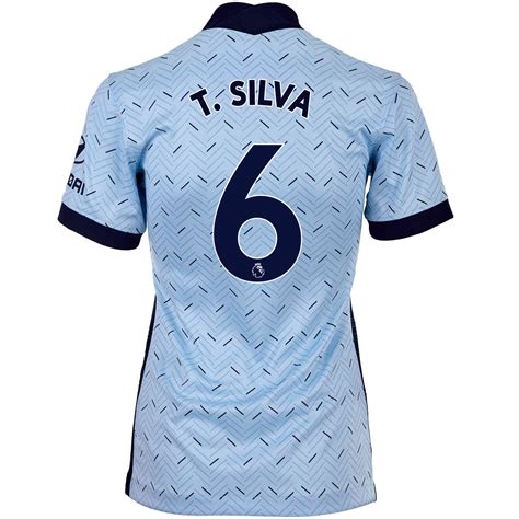 2020/21 Womens Nike Thiago Silva Chelsea Away Jersey - SoccerPro