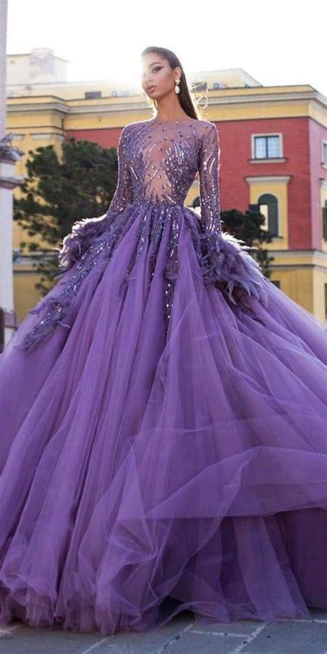 Wedding Dresses With Purple Accents Top 10 wedding dresses with purple ...