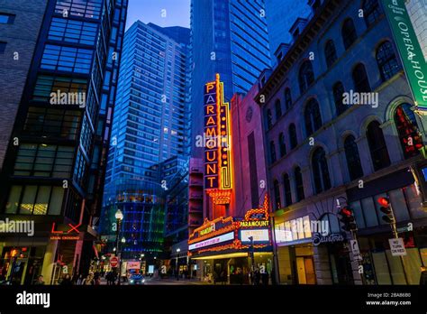 Boston ma downtown crossing hi-res stock photography and images - Alamy