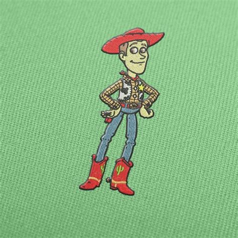 Woody Character professional embroidery design. All formats embroidery machine. Tested high ...