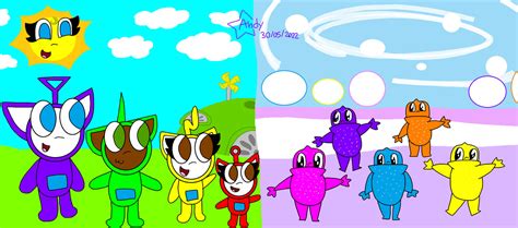 Teletubbies and Boohbah by WarriorNerdGirl17 on DeviantArt