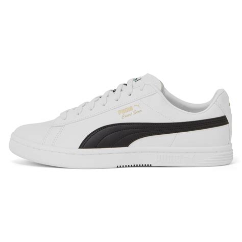 Court Star SL Sneakers | Puma White-Puma Black-Puma Team Gold | PUMA ...