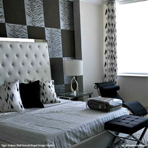 Decorate with Stencils for an Insta-Inspiring Home | Bedroom wall ...