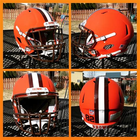 Info on Browns new helmet : r/Browns