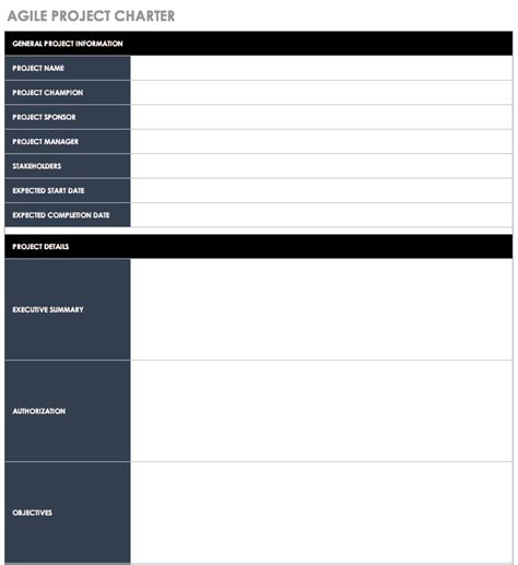 Free Agile Project Management Templates in Excel