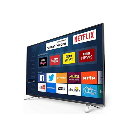 Sharp 32" Inch Smart LED TV HD Ready with Freeview HD and USB + Wi-Fi ...