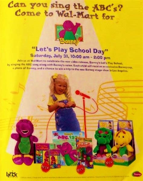 Barney Let's Play School Day Promo Ad by BestBarneyFan on DeviantArt