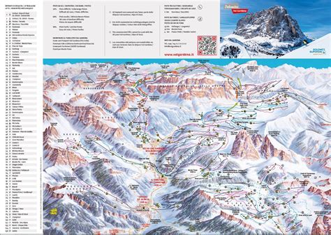 Val Gardena Ski Resort Guide, Location Map & Val Gardena ski holiday accommodation