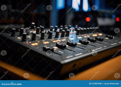 Music Studio Equipment Created by Generative AI Stock Illustration ...