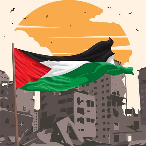 Free Palestine poster design. Vector illustration 32426595 Vector Art at Vecteezy