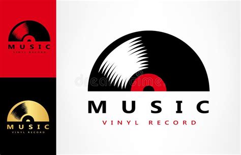 Vinyl records logo stock vector. Illustration of label - 118466966