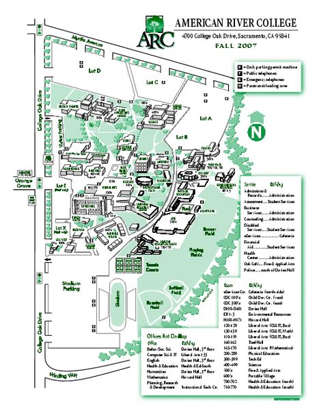 American River College Campus Map New York City Map | Images and Photos ...