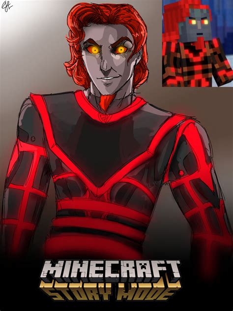 Minecraft Story Mode s2 fanart - Admin by Norvadier on DeviantArt