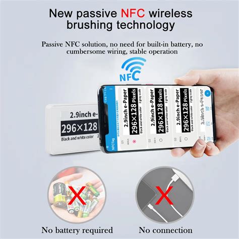 Suny Nfc Electronic Shelf Label Rfid Esl Eink Epaper Price Tags Digital Price Label 2.13inch ...