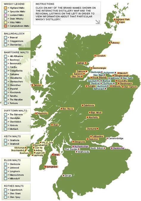 Whisky - Scotsman.com | Speyside whisky, Whisky, Map of scotland
