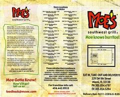 Moe's Menu : Menu of Moe's Restaurant in Port Hardy, BC V0N 2P0 ...