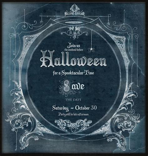 Save the Date for Halloween Free Download - Living Locurto