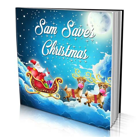 Amazon.com : Personalized Story Book by Dinkleboo - "Saving Christmas" - For Kids Aged 2 to 8 ...